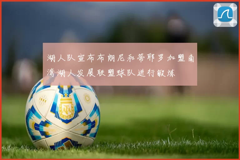 湖人队宣布布朗尼和蒂耶罗加盟南湾湖人发展联盟球队进行锻炼